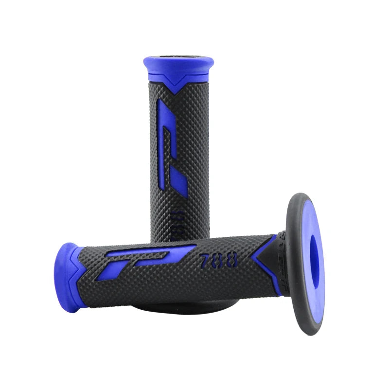 Motorcycle Handlebar Grips 7/8" 22mm 24mm Gel Rubber Universal Anti-Slip Racing Grips for ATV Dirt Pit Bike Motocross Scooter MTB Bicycle – 6 Colors
