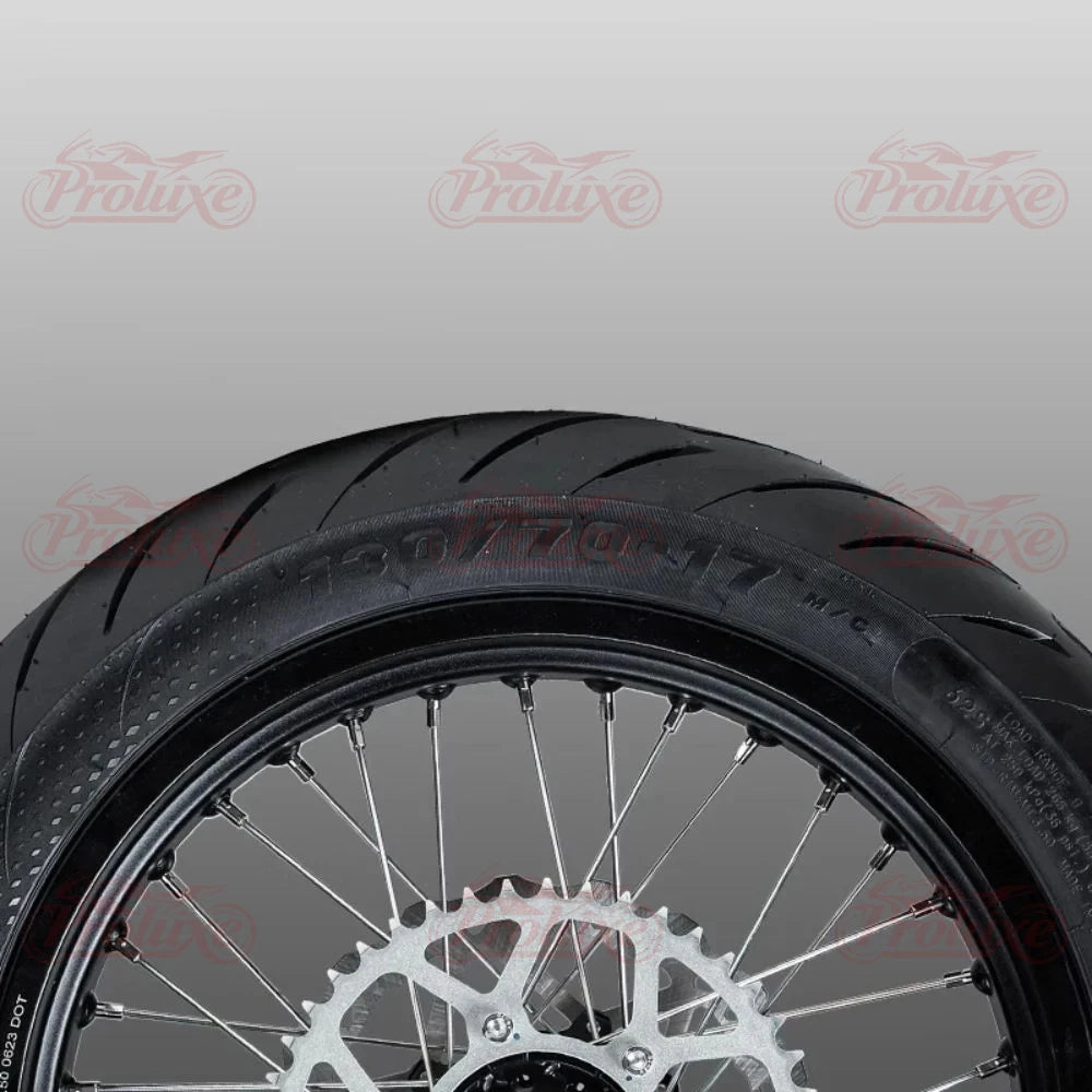 Ultra Bee Supermoto Wheelset Kit – Complete Street Slick Road Tire Set