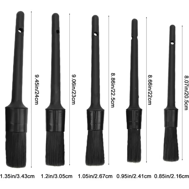 5-Piece Motorcycle Tire and Air