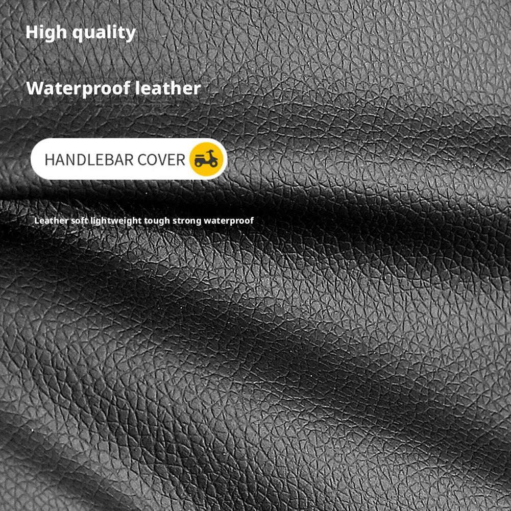 PU Handlebar Muffs Windproof Waterproof