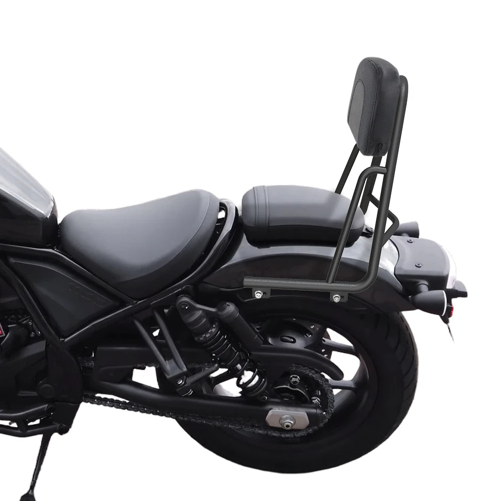 Motorcycle Passenger Sissy Bar Backrest with Cushion Pad CMX1100 CMX 1100 2021 2022 2023 2024 2025 Fit For Honda