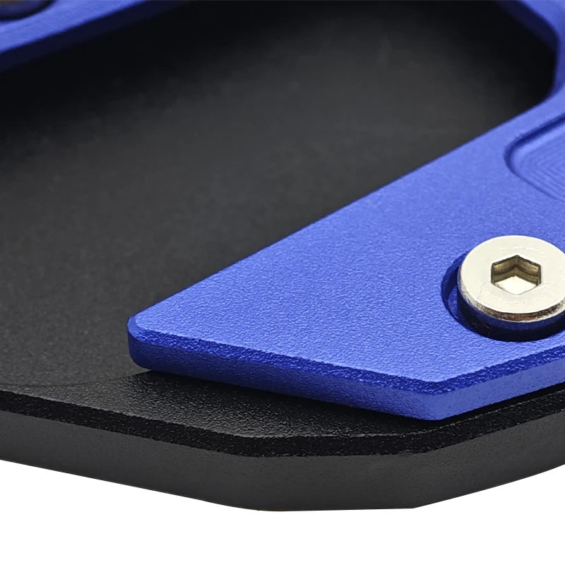 Motorcycle Accessories CNC Kickstand Side Stand Enlarger Extension Pad For BMW F850GS F850GS Adventure F750GS F 850 GS 2018-2023 – Aluminum Blue Grey Black Silver – Not for F900GS