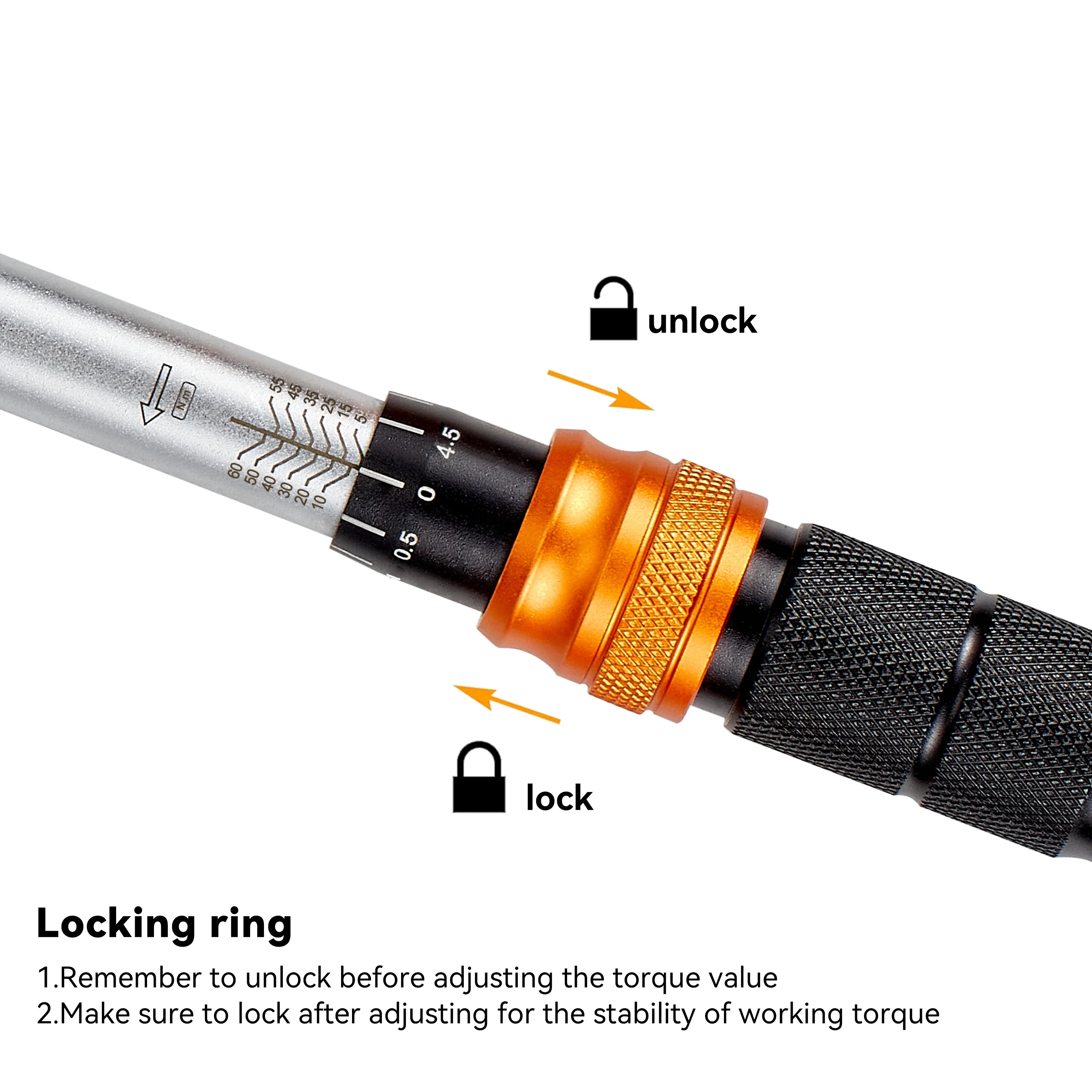 WAXTRON Click Torque Wrench – 1/4” / 3/8” / 1/2” – 1–220 Nm – 72-Tooth – ±3% – Chromium-Vanadium Steel – from $62