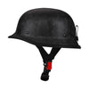Carbon Fiber Helmets – Forged Carbon Fiber Retro Half Face Motorcycle Helmet, German-Style Lightweight Design