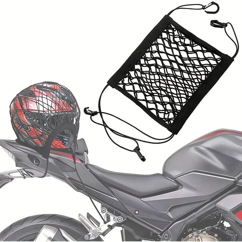 Cargo Net – High Elastic Double Layer Motorcycle Bungee Net