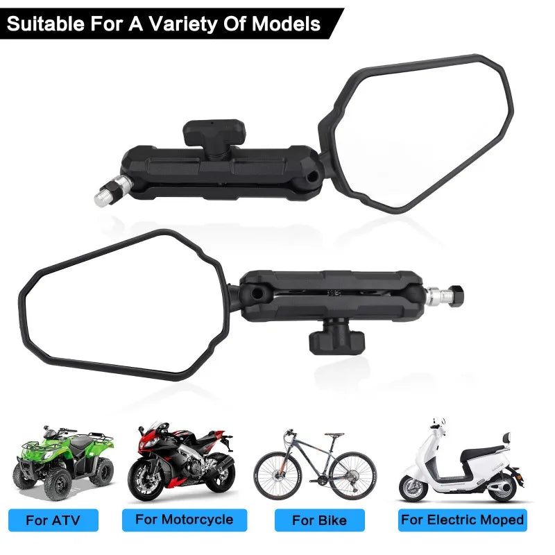 Folding Motorcycle Rearview Mirrors Off Road Adv Wide Side Mirrors for KTM 390 Duke 790 890 Adventure R 1050 1090 Adventure /R