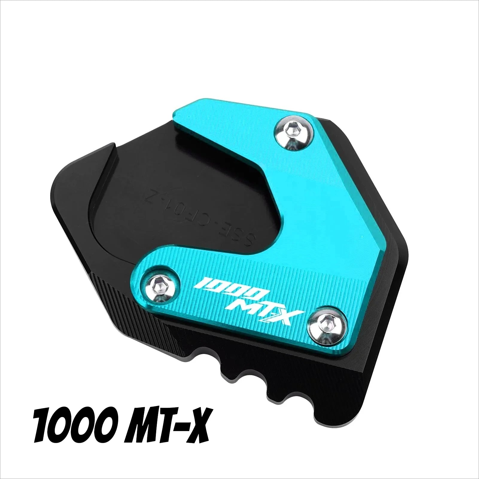 For CFMOTO 800MT CF 800 MT-X 1000 1000MTX 1000 MTX 2025 2026 Motorcycle Accessories Foot Kickstand Pad Side Stand Extender Plate – ZEXDDI Aluminum Gold Red Blue Sky Blue Grey Black