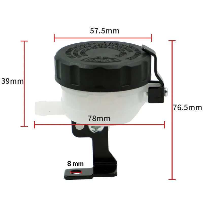 Motorcycle Front Brake Fluid Reservoir