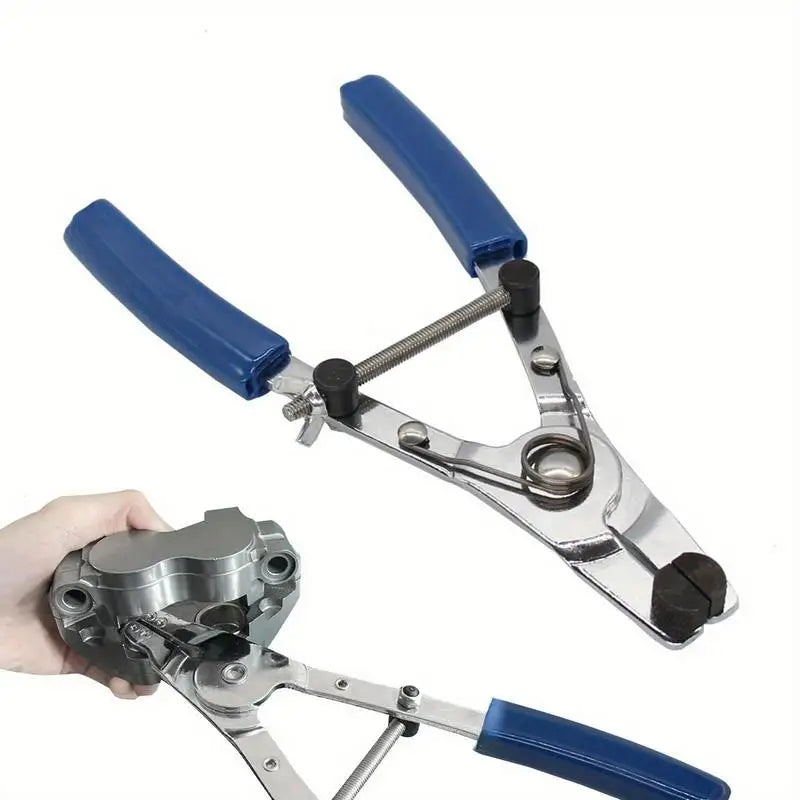 Carbon Steel Motorcycle Brake Caliper Piston Removal Pliers – Brake Pad Tools – Durable Repair Hand Tool – Blue – $25