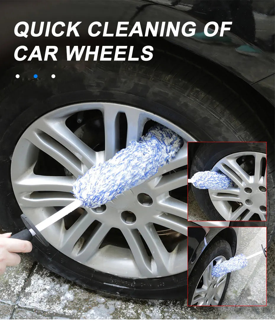 Microfiber Wheel Detailing Brush Bike