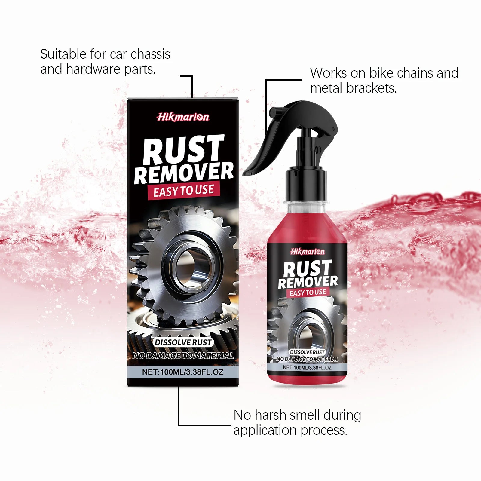 Rust Remover Spray Anti-Rust Metal