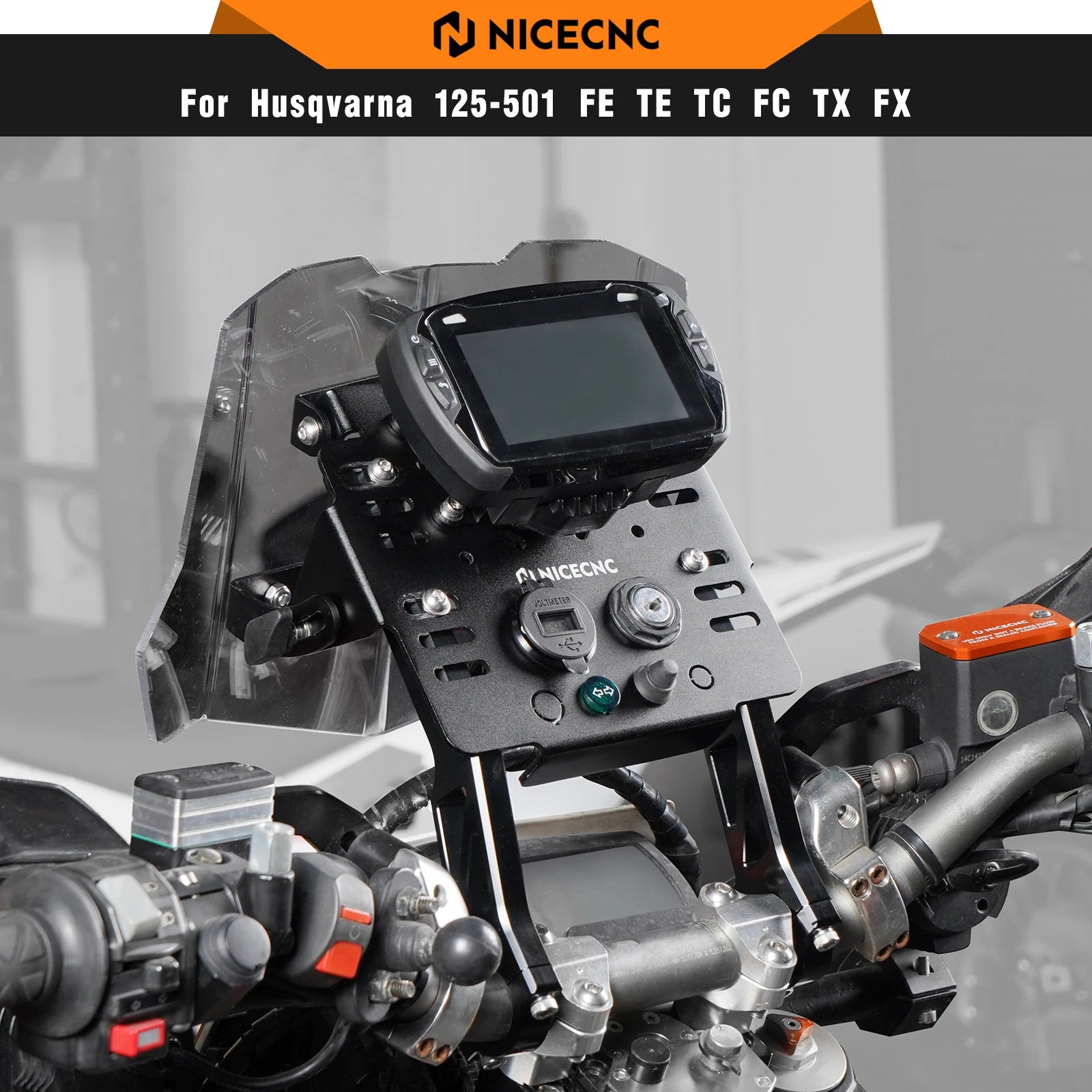 GPS Mount Bracket – Mini Fairing Kit for KTM EXC, SX & XC Models