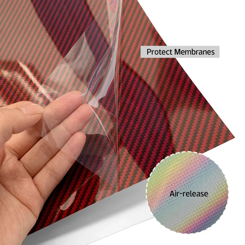 Decorative Vinyl Wrap Film 150cm – Python Camouflage / Carbon Fiber / Auroral Red / Matte Dark Red – Anti-Scratch Waterproof Self-Adhesive PVC – Car Motorcycle Helmet – 10–50cm Wide – $7–46