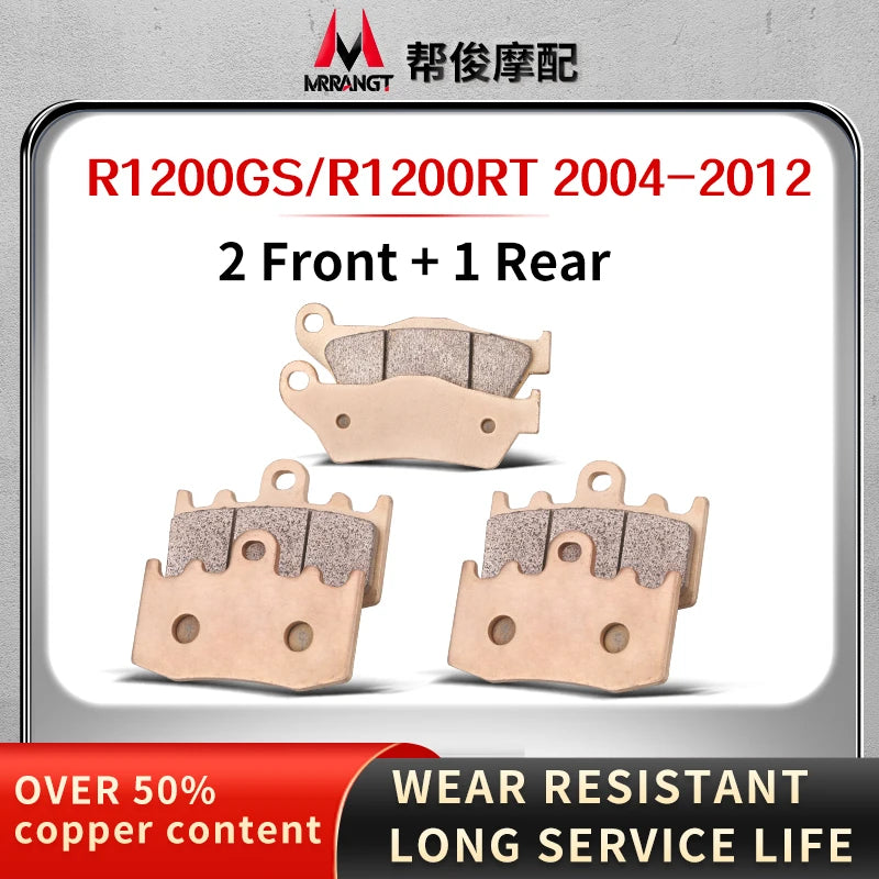 Sintered Metal Brake Pads for BMW R1200GS R1200RT R1250R R1250RT R1250SE R1250LE R1250GS ADV – Brake Pad Tools – Front / Rear – from $18