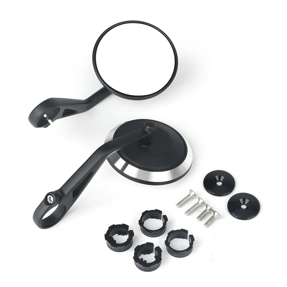 RUNNING PANTHER Triumph Motorcycle Mirror Handlebar Bar-End Rearview Mirror Pair for Street Triple 765 765RS 765R S Speed Triple Rocket 3 Bobber T120 Daytona 660 675