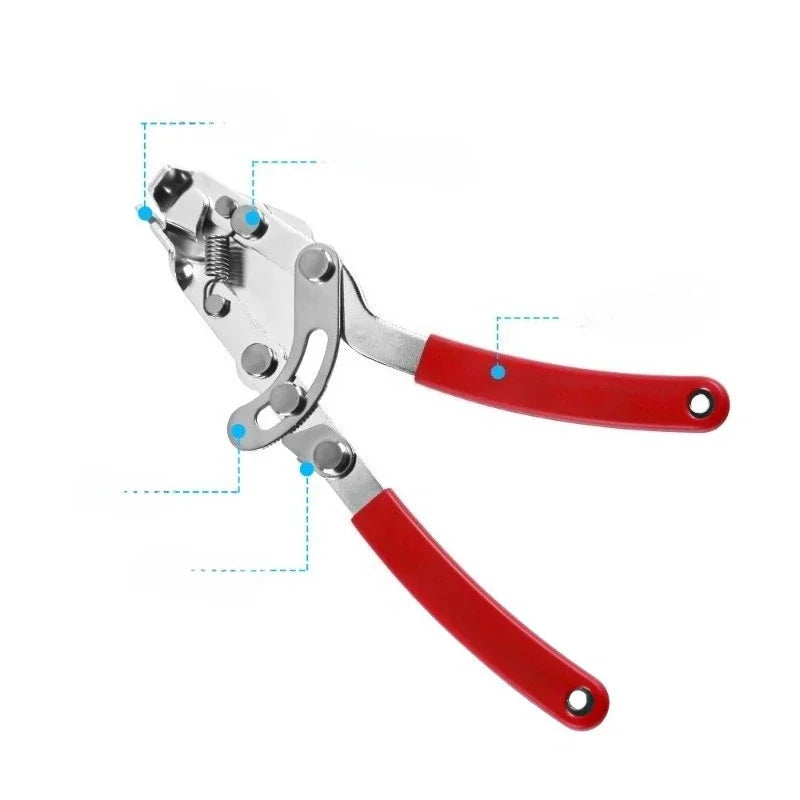 Heavy Duty Bike Cable Cutter – Brake Line Tools – Bicycle Steel Brake Cable and Derailleur Cable Plier – Professional Cycling Repair Tool – Red – $46