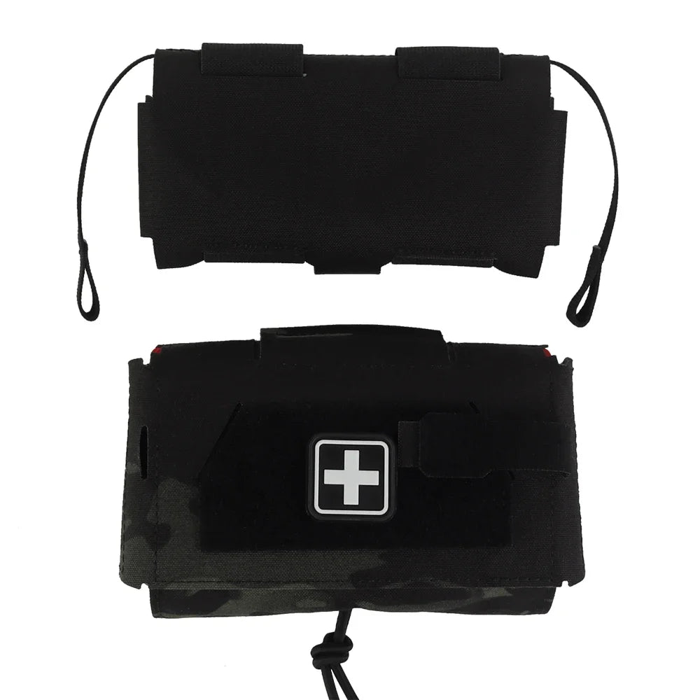 Tactical  MD2 Compact Trauma Kit IFAK Medical First Aid Pouch Outdoors Hunting Camping Patrol Survival Equipment