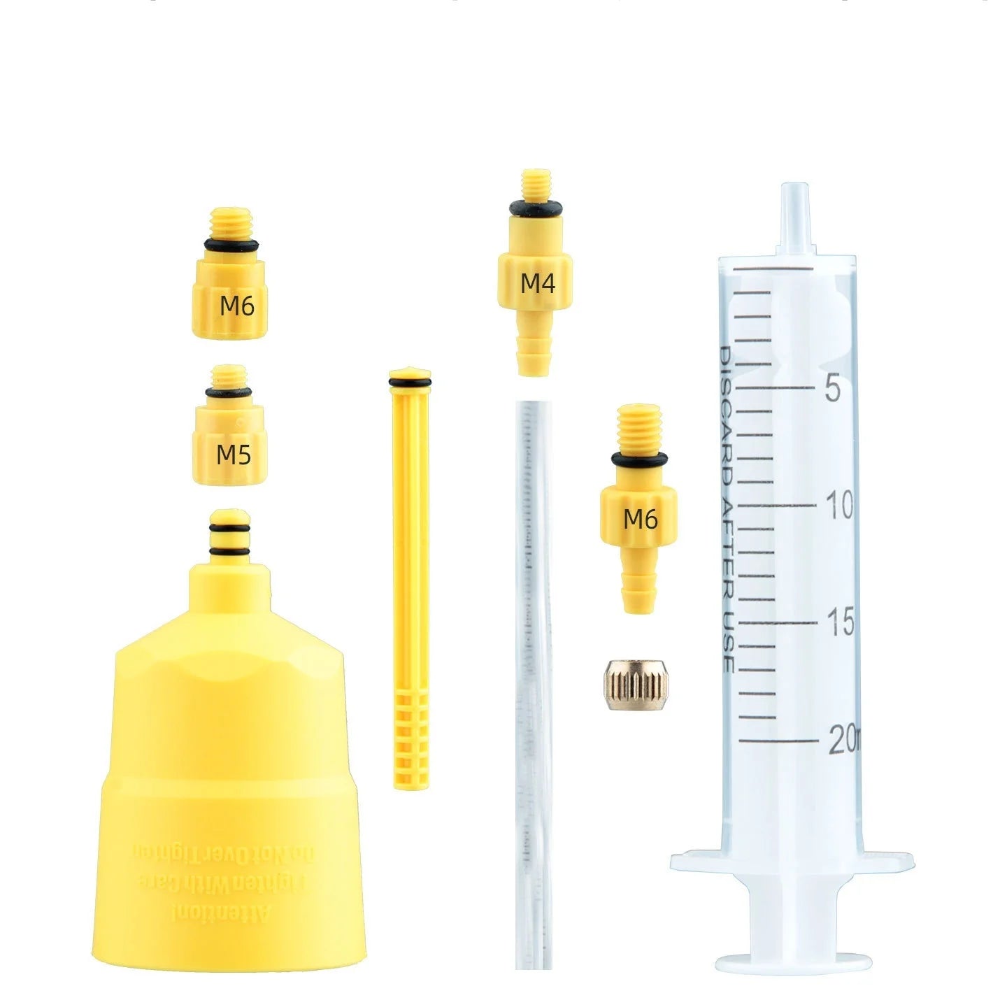 Hydraulic Disc Brake Oil Bleed Kit – Brake Bleeding Tools Oil Change Injection & Refill Tool Universal Injector for Road Bike MTB Brake Service – from $20