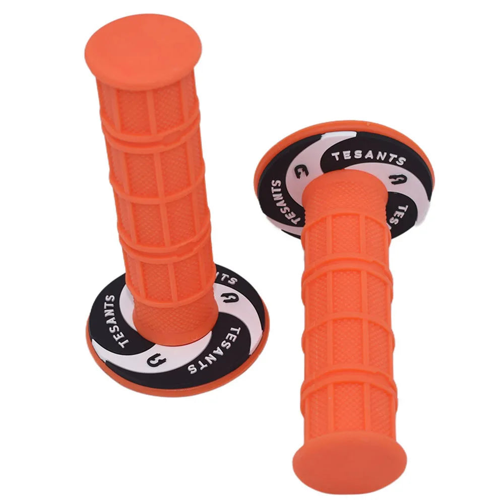 Pit Pro Racing Dirt Bike Handlebar Grips Colourful Soft Rubber Left 22mm Right 24mm Universal Anti-Slip Racing Grips for Pit Bike Motocross ATV Motorcycle – 21 Colors Ships from US/AU/DE (1 Pair)