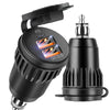 QC3.0 USB-C PD Motorcycle Fast Charger – Hella DIN Power Adapter for BMW R1250/R1300GS, Ducati & Triumph