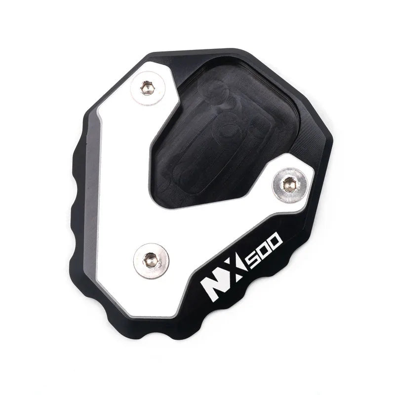 For Honda NX500 NX 500 NX400 NX 400 2024-2025 Motorcycle CNC Kickstand Foot Side Stand Extension Pad Support Plate – YOLENSE CNC Aluminum Gold Red Black Titanium Blue NX500 NX400