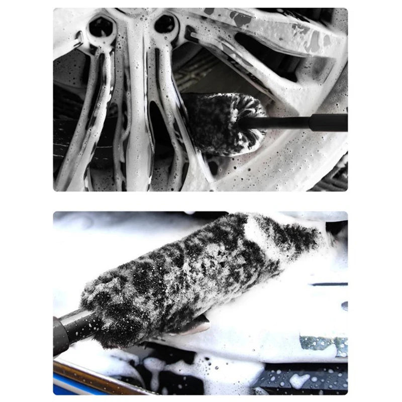 Microfiber Wheel Detailing Brush Bike