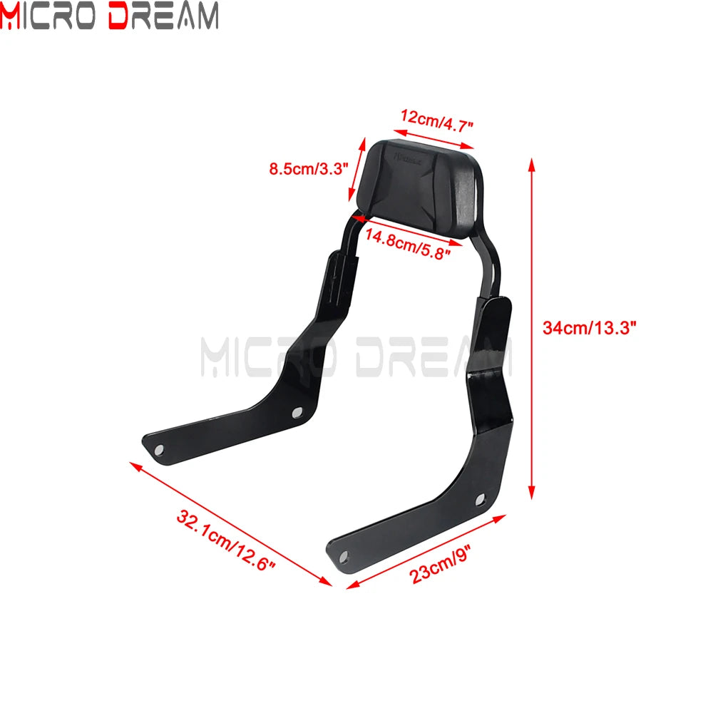 For Harley Softail Fat Bob FXFB 2018-2019 FXFBS 2018-2025 Club Style Motorcycle Sissy Bar Passenger Backrest PU Pad BackRest Kit