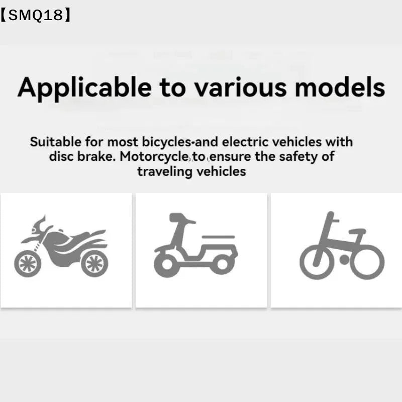 Universal Motorcycle Disc Brake Lock Anti-Theft Motorbike Security Wheel Bicycle Scooter Portable Lock Disk Lock – Alloy Steel – Waterproof – Multi-Layer Lock Core – No Alarm – 0.216kg