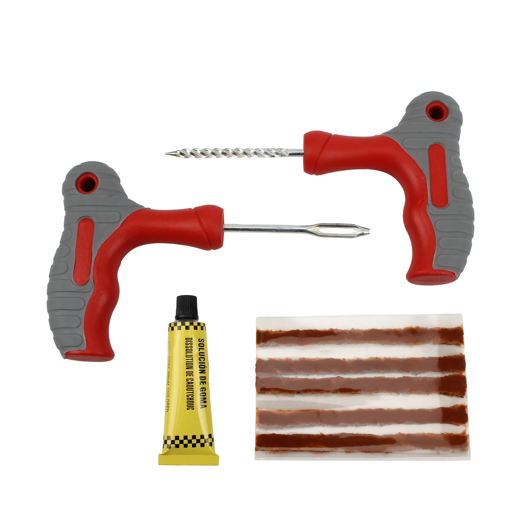 Tubeless Motorcycle Tire Repair Tool Kit – Set A ($44) or Set B ($24) – Auto Bike Moto