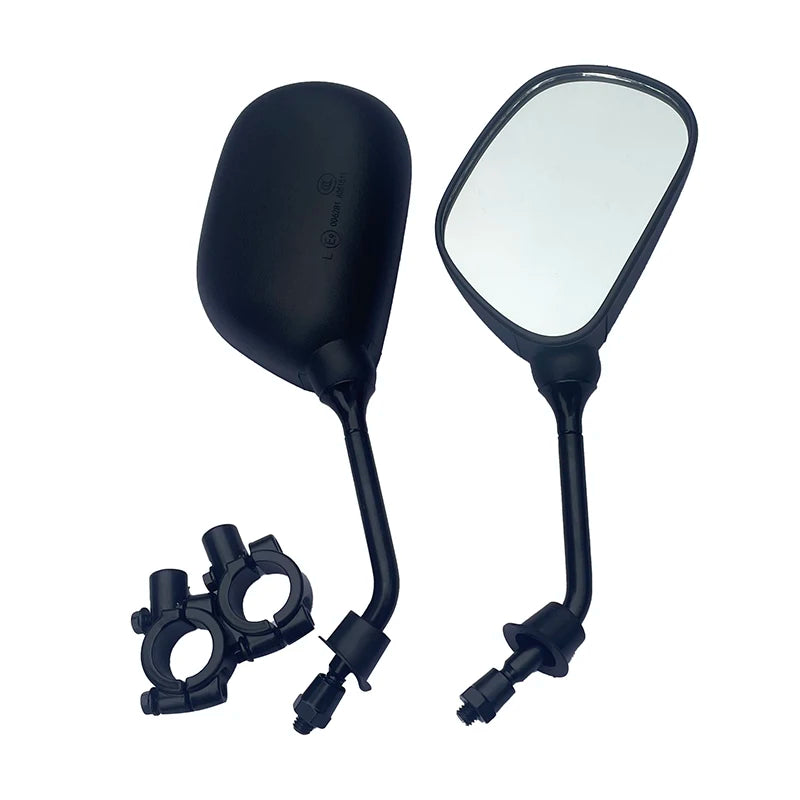 Motorcycle rearview mirror 8mm M8  electric vehicle reversing mirro Scooter Electrical Motor E-Bike Back Side  Convex mirrors