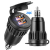 QC3.0 USB-C PD Motorcycle Fast Charger – Hella DIN Power Adapter for BMW R1250/R1300GS, Ducati & Triumph