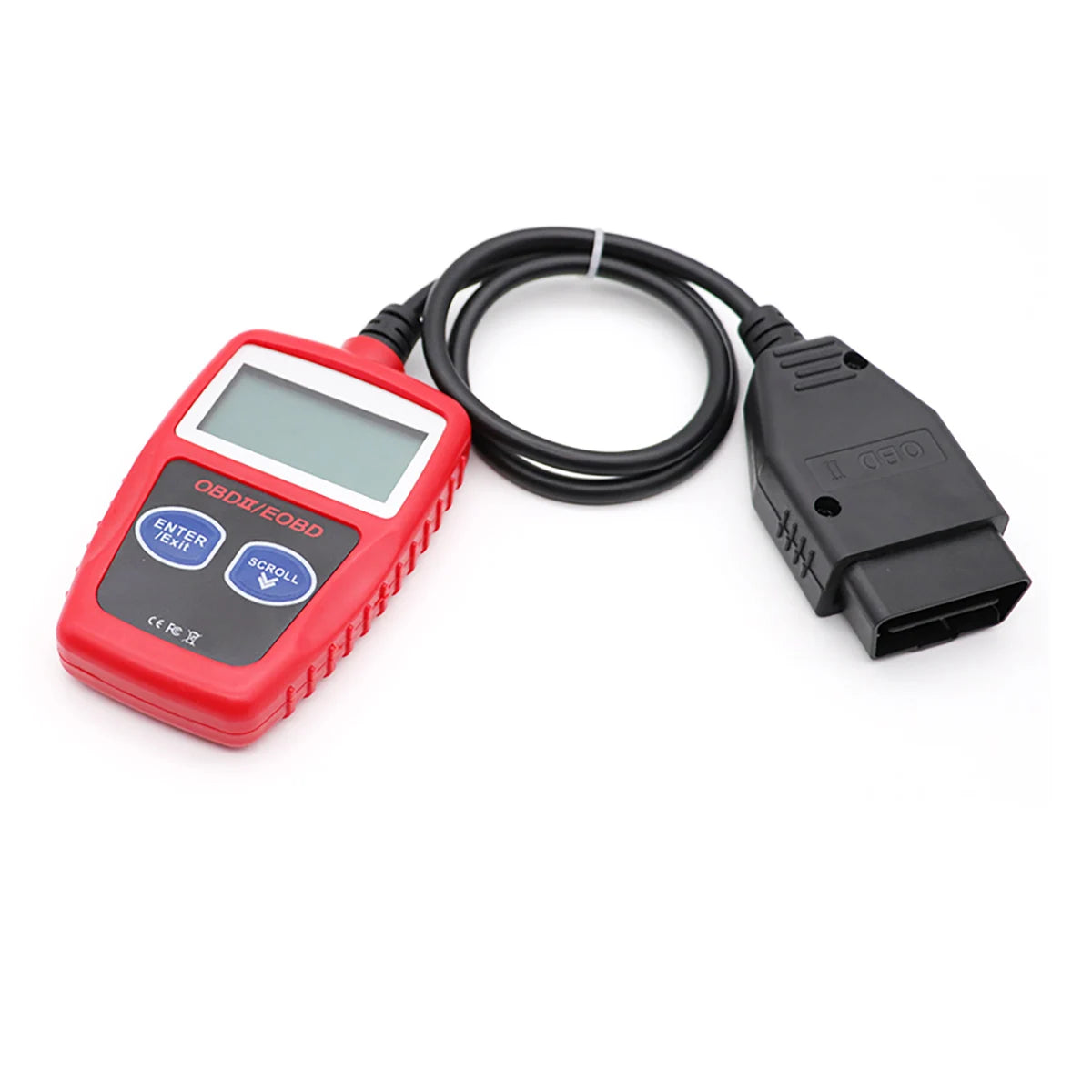 MS309 OBD-II Code Reader – Built-In LCD Display – No Phone Required – Read + Clear Check Engine – Universal 1996+ Cars – $34