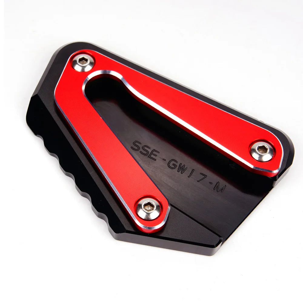 For Honda Goldwing 1800 GL1800 F6B 2002-2023 2024 Accessories Motorcycle Side Stand Support Pad Kickstand Enlarger Extension – MOWOK CNC Aluminum 6061 Black Red Blue Grey Silver