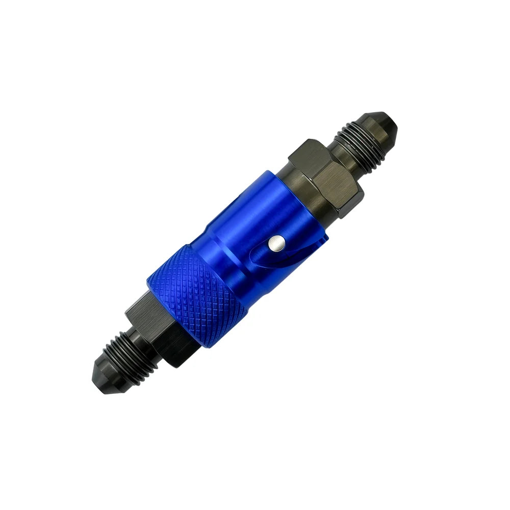 AN3 Brake Line Quick Disconnect Coupler – Brake Line Tools – Non-Spill Shut-Off Valve for Brake Fluid Change – 7075 Aluminium – Universal Motorcycle and Car – from $14