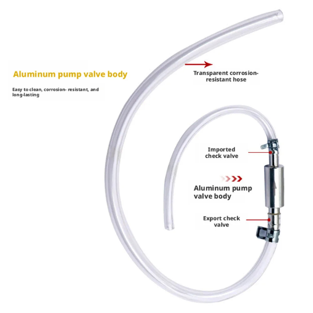 Brake Fluid Bleeder Hose with One-Way Non-Return Check Valve – Brake Bleeding Tools for Auto Car Motorcycle Brake & Clutch Bleeder Hose Pipe Kit – $10