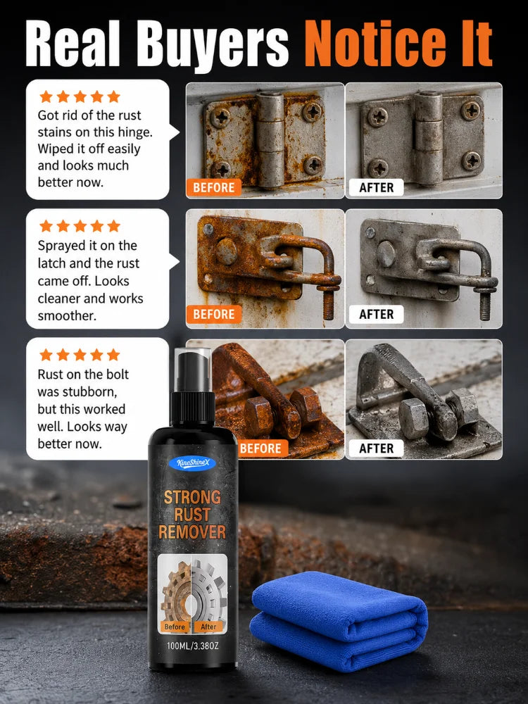 KINESHINEX Motorcycle and Car Rust
