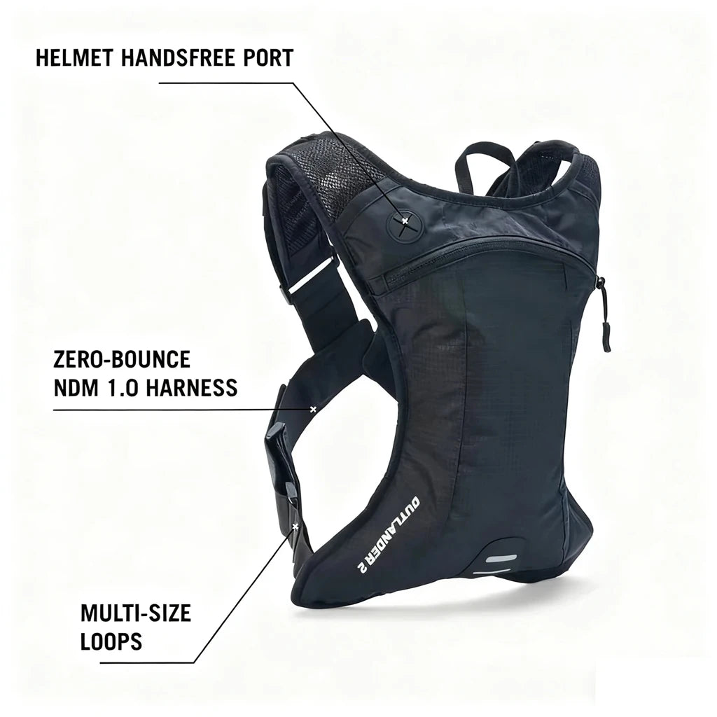 Motorcycle Backpack – Hydration Water Bag for MTB & Motocross