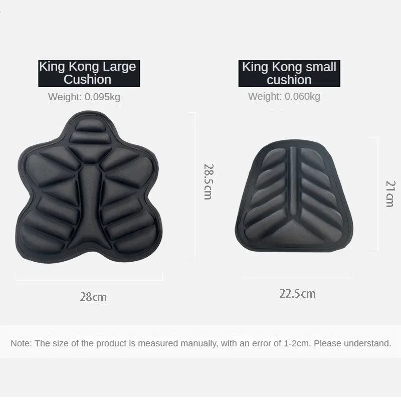 Motorcycle Seat Cushion – 3D Gel Pad Breathable Shock-Absorbing Cover