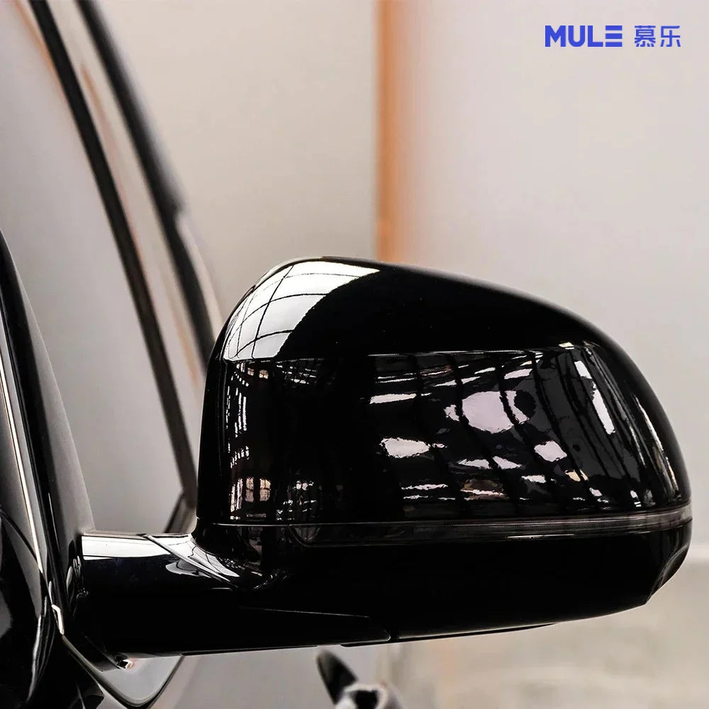Piano Black Glossy PVC Vinyl Wrap Film – Scratch Resistant Bubble-Free Self-Adhesive – Car Motorcycle Laptop – 10–50cm Wide – $8–48
