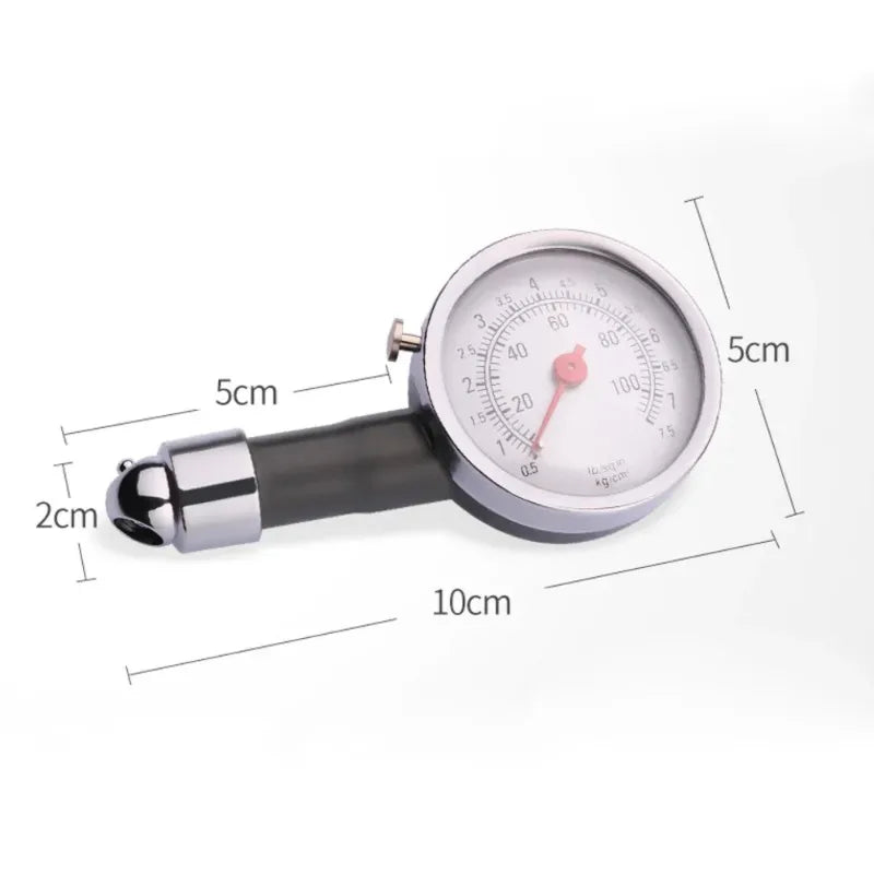 Digital Tire Pressure Gauge – High-Precision PSI, BAR & KPA Gauge with Deflation Valve
