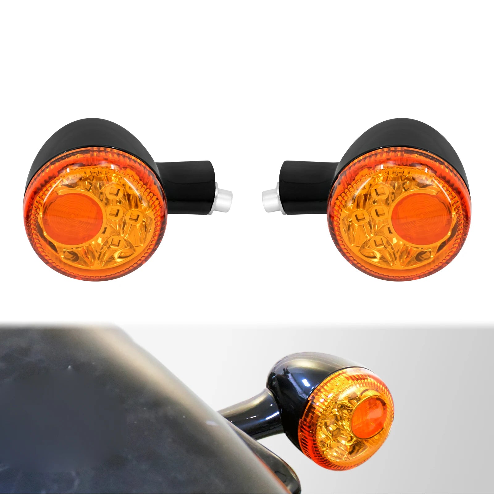 LED Turn Signal Bulbs – Rear LED Indicator Light for Harley Sportster