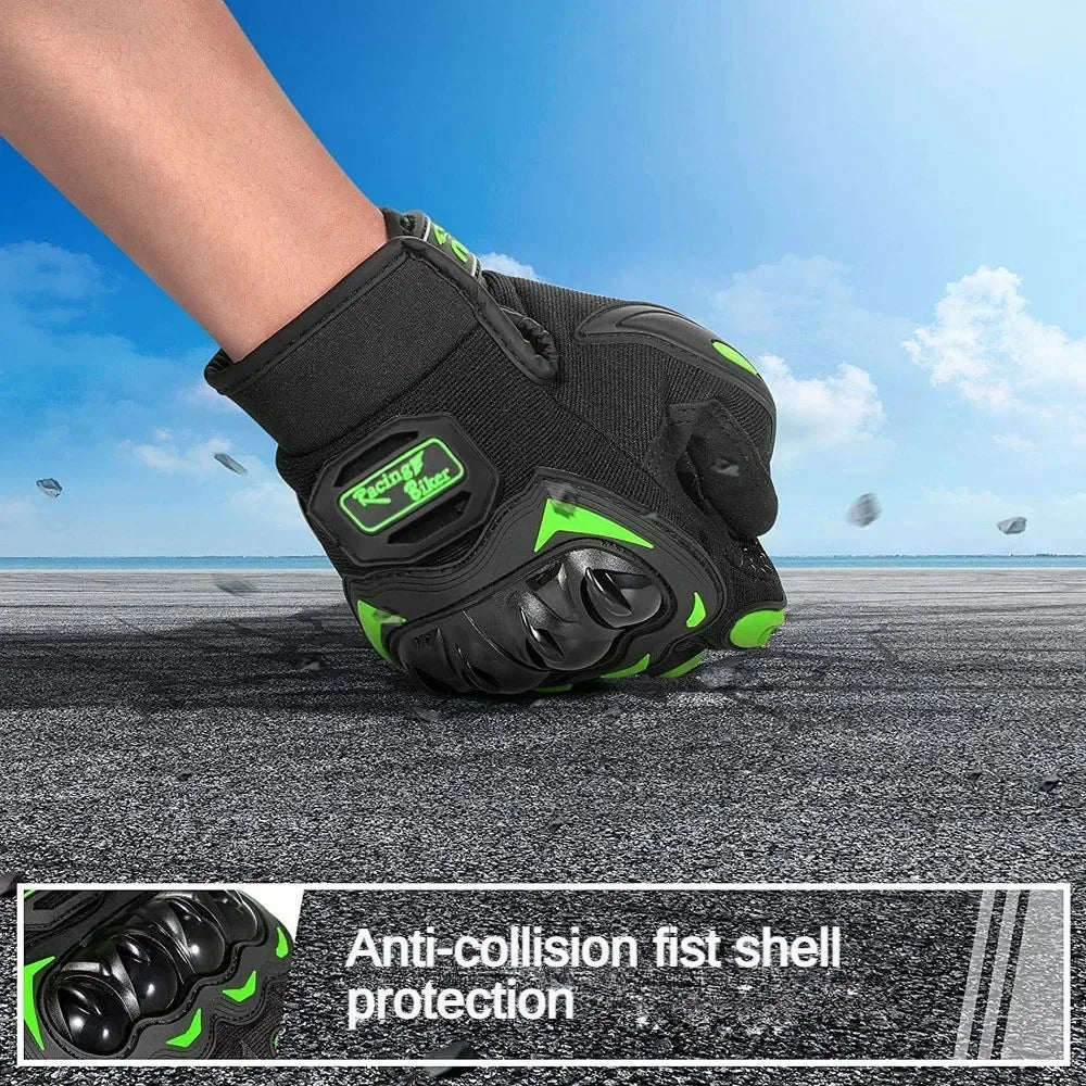 Hard Knuckle Motorcycle Gloves