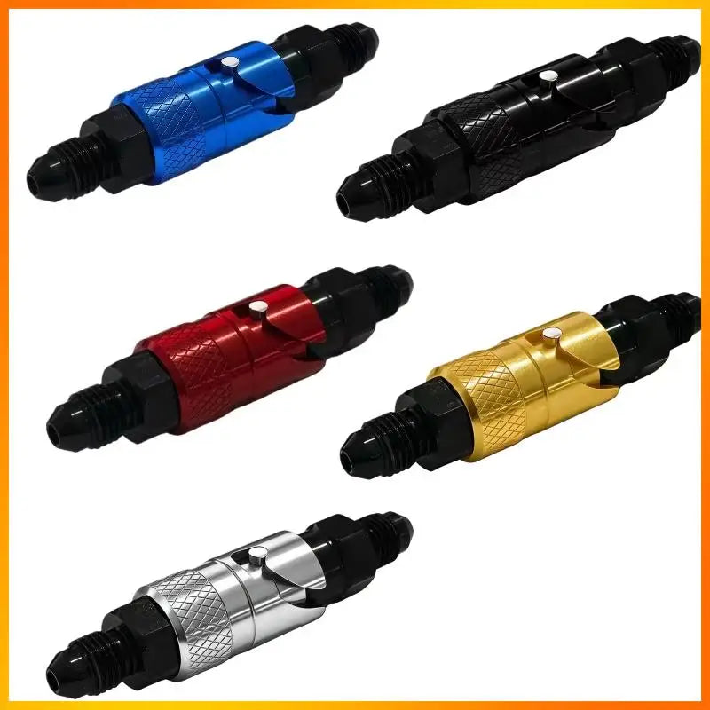Aluminium AN-3 Motorcycle Brake Line - Gold