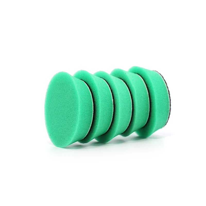 DETAILING 2-Inch Mini Foam & Wool Polishing Pad Kit – 9 / 12 / 29 Pcs – Cutting Polishing Finishing – Car Motorcycle Wheel Hub – Hook & Loop – $20–73
