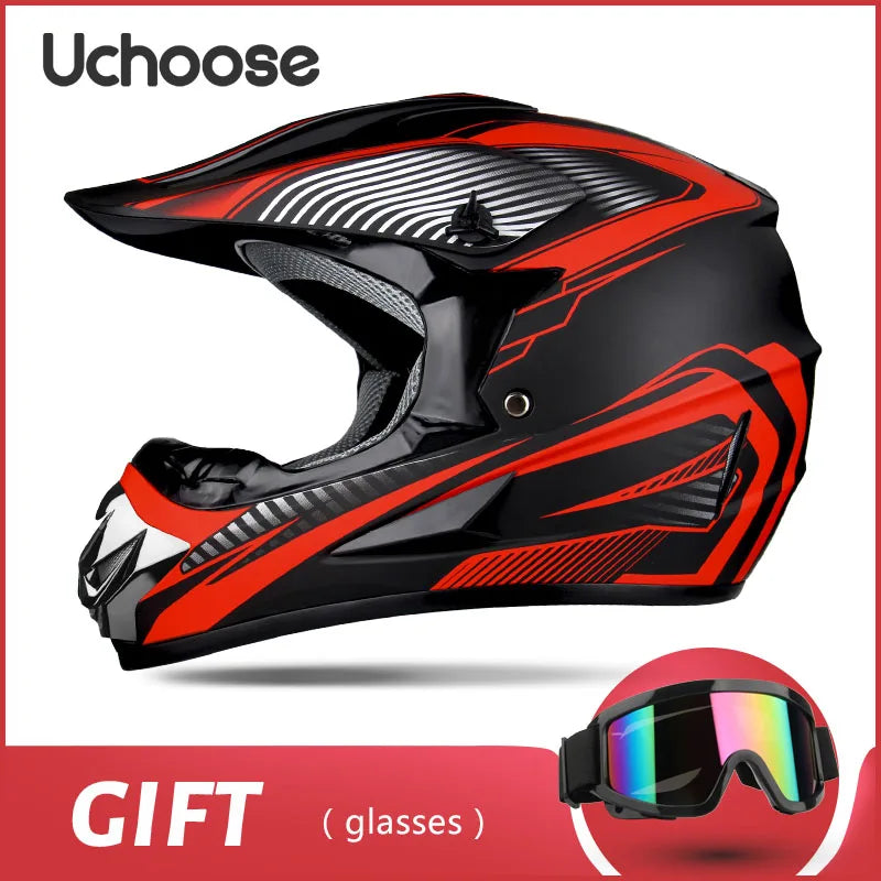 Full Face Motocross Helmet – MTB, Off-Road, Racing & Downhill Riding