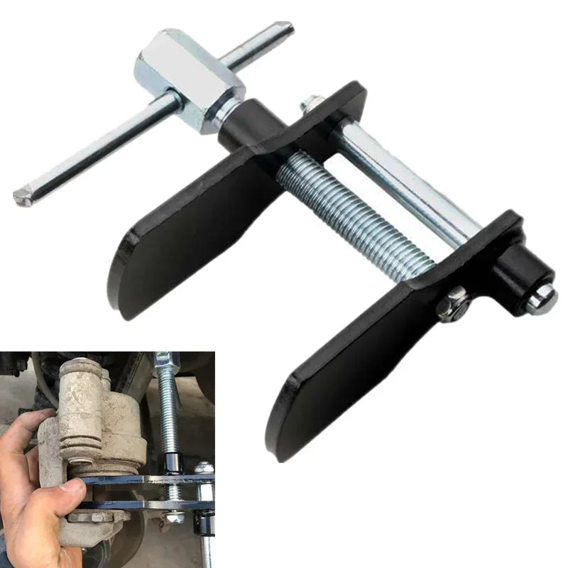 Heavy Duty Brake Pad Spreader Caliper Piston Compression Tool – Brake Caliper Tools – Car Motorcycle Disc Brake Repair Kit for Pad Replacement – Chromium Vanadium Steel – Black – $27