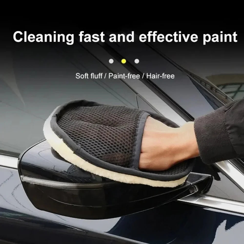 Car Cleaning Washing Gloves