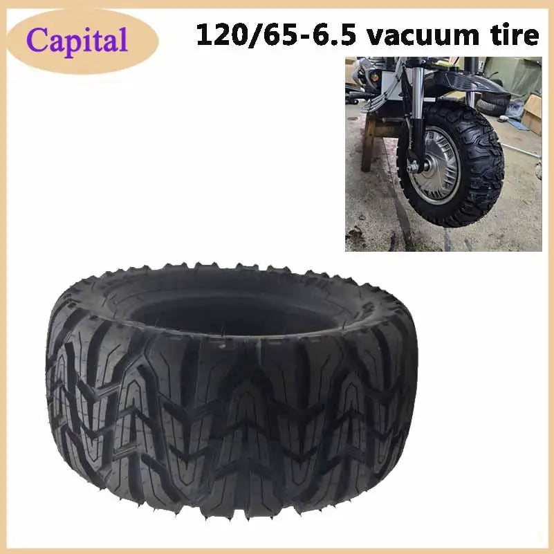 Dirt Bike Tires – 120/65-6.5 TUOVT Tubeless Off-Road Tire