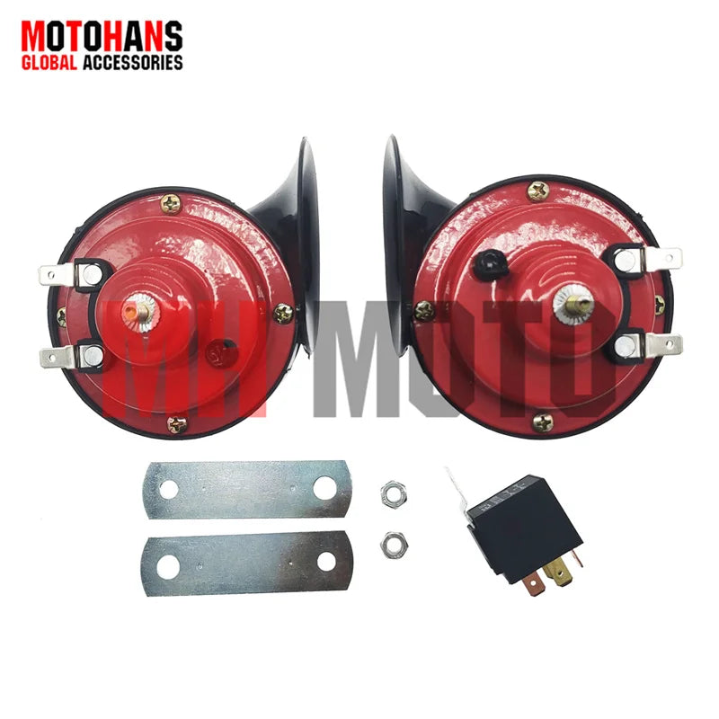 Motorcycle Horn – 12V 510Hz Super Loud Train Horn