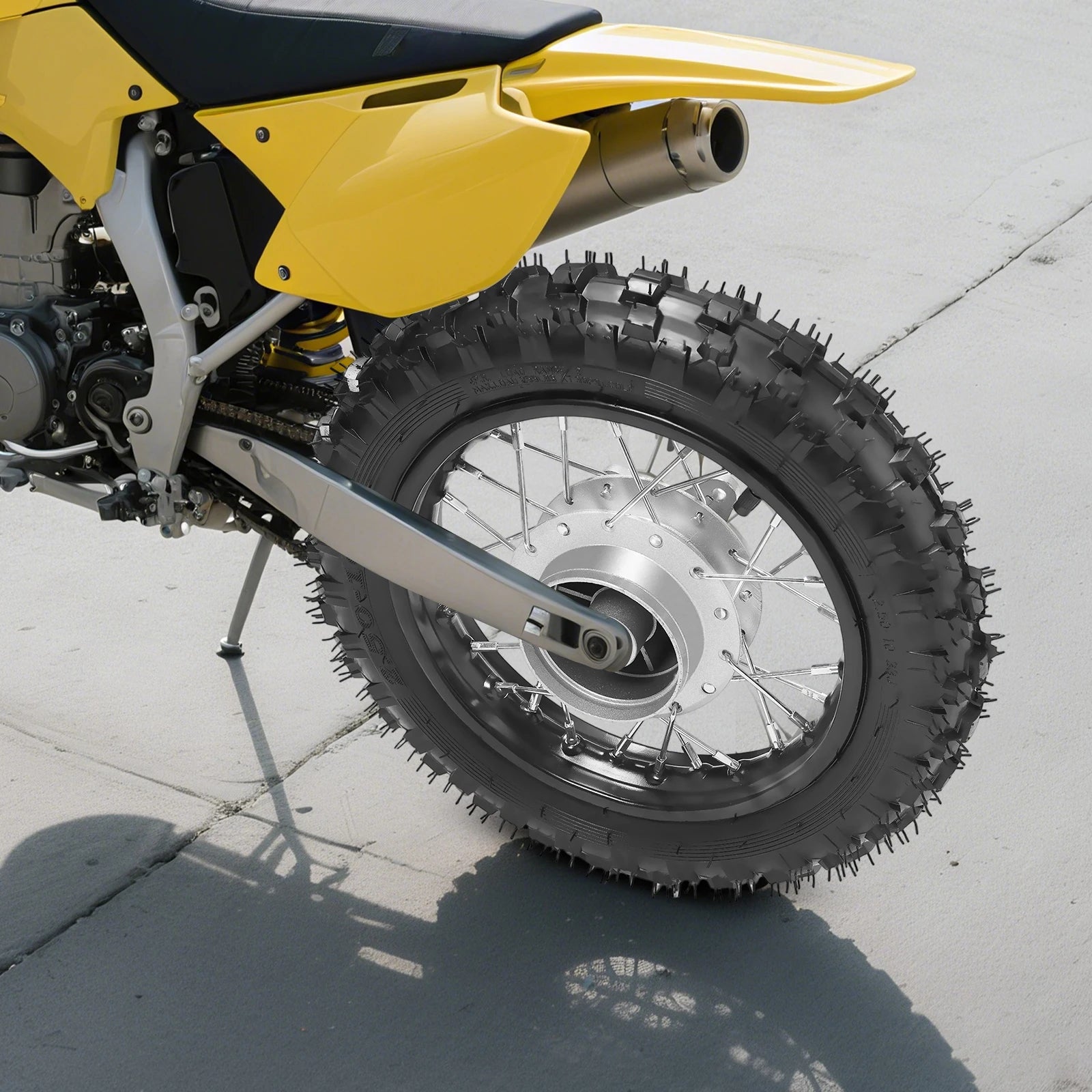 Dirt Bike Tires – 2.50-10 Front & Rear Wheel Rim Tire Set